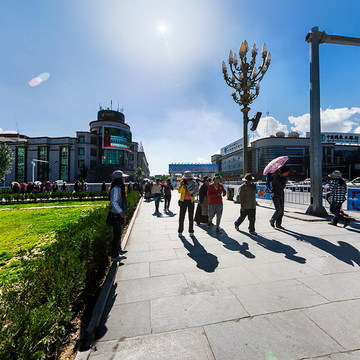 西藏拉萨布达拉宫广场VR全景